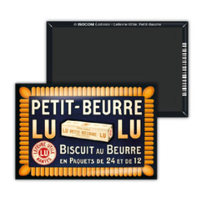 Magnet rectangulaire NANTES LEFÈVRE UTILE BISCUITS PETIT BEURRE