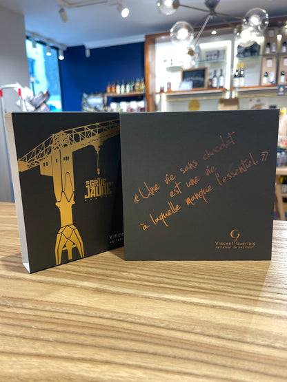 Le Coffret de Chocolat La Grue Jaune par Vincent Guerlais