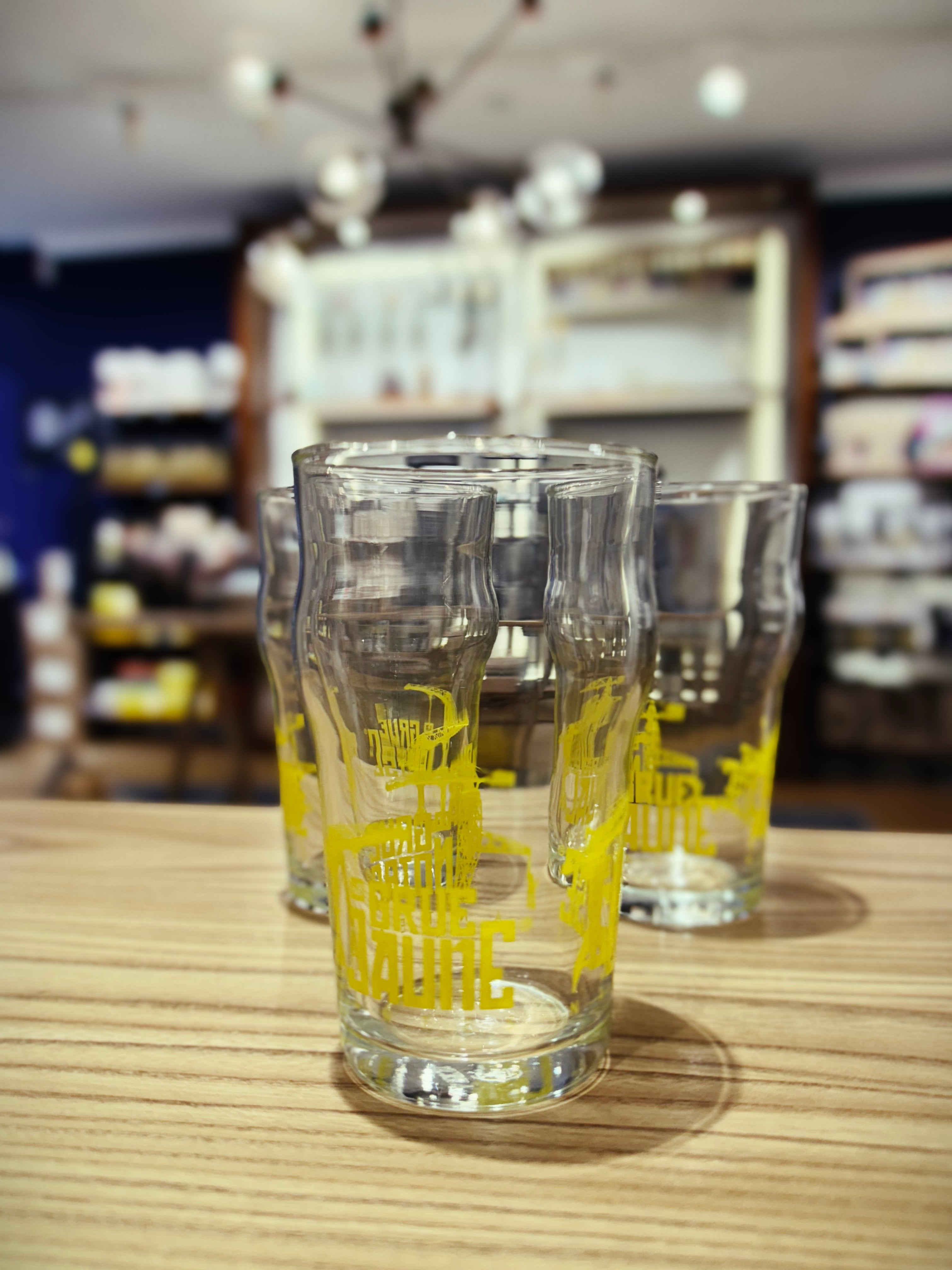 Le Coffret Verres et Bière 75cl La Grue Jaune - Nantes