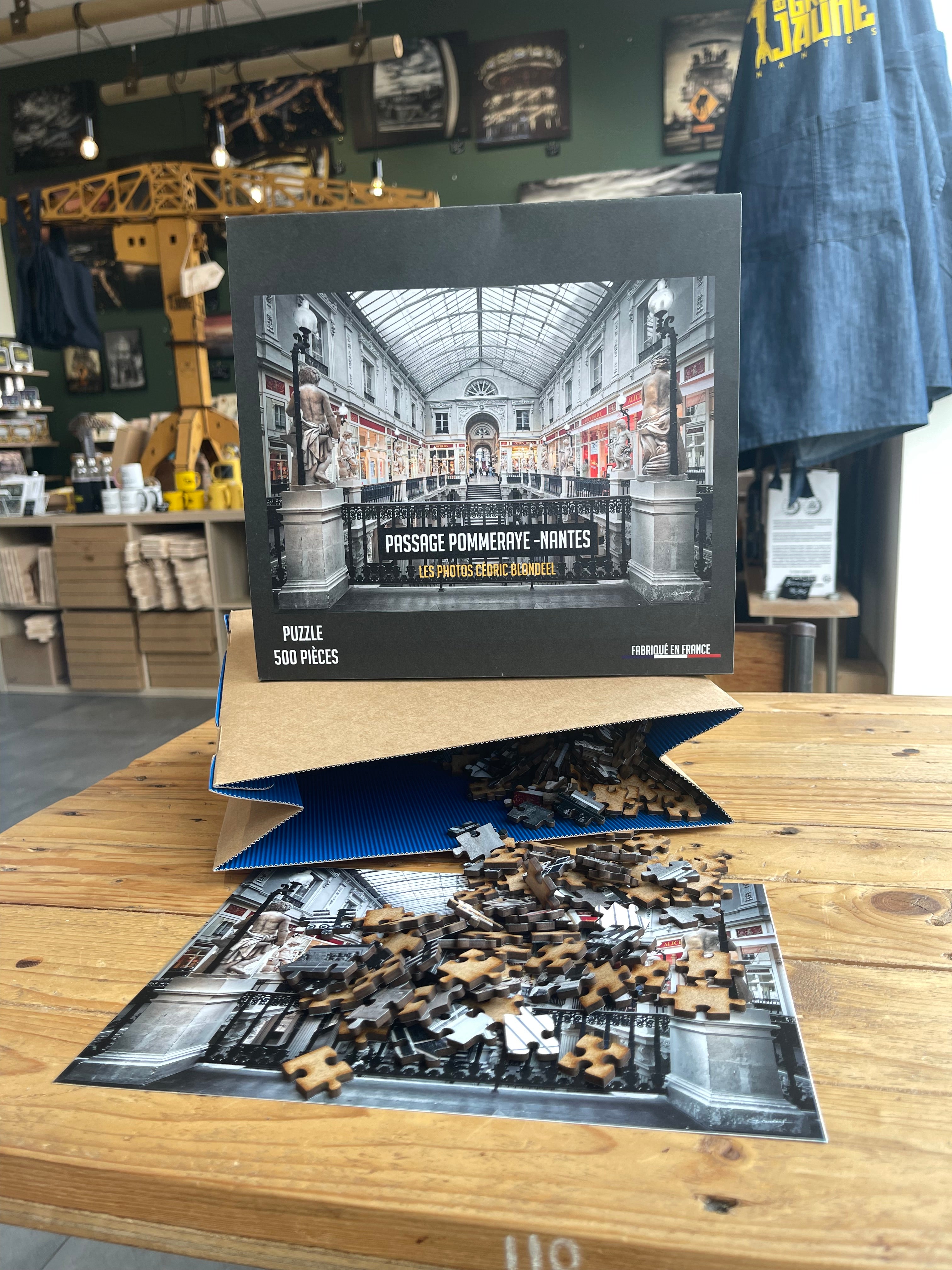 PUZZLE 500 JULES VERNE - NANTES