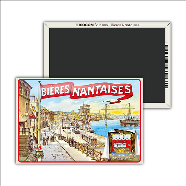 Magnet rectangulaire NANTES BIERES NANTAISES