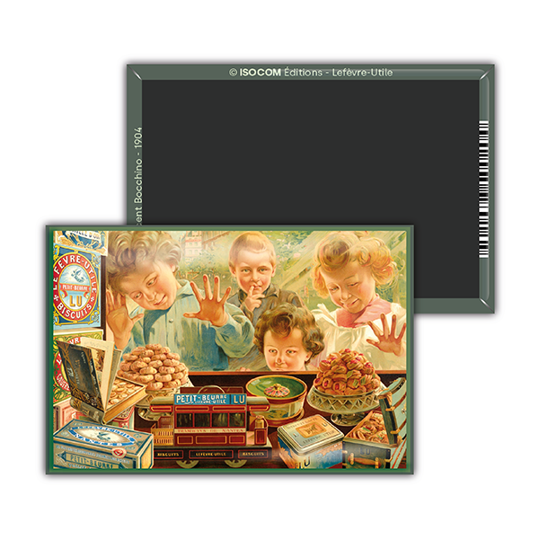 Magnet rectangulaire NANTES LEFÈVRE UTILE ENFANTS