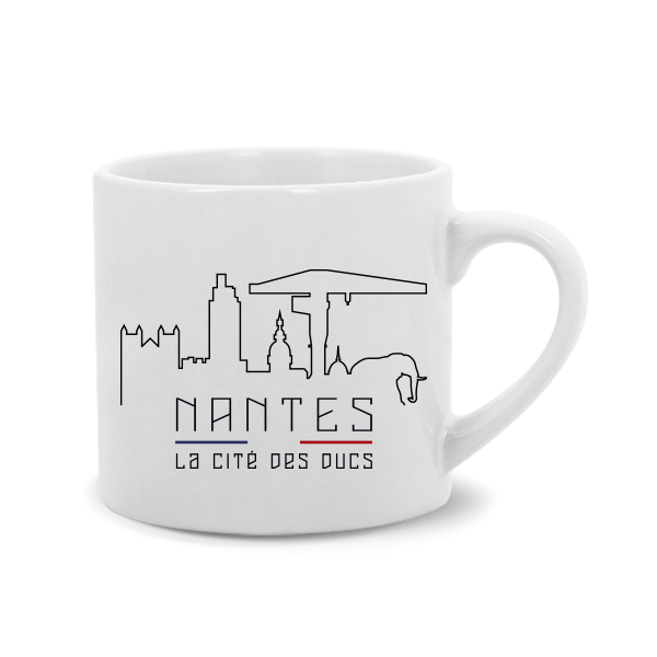 Mini Mug Cité des ducs skyline