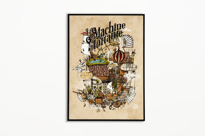 LA MACHINE FLOTTANTE - Illustration de Geoffrey Berniolle