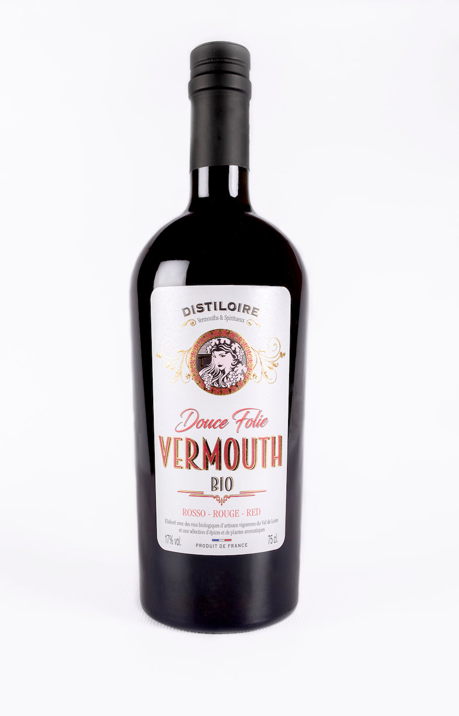 VERMOUTH DOUCE FOLIE ROUGE - Bouteille 70 cl