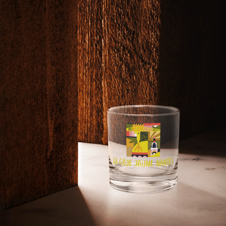 Verre à Whisky POP La Grue Jaune