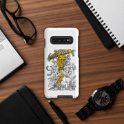 Coque solide pour Samsung® La Grue Jaune Jungle