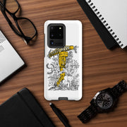 Coque solide pour Samsung® La Grue Jaune Jungle