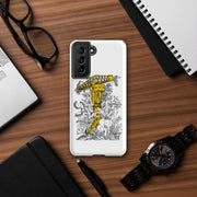 Coque solide pour Samsung® La Grue Jaune Jungle