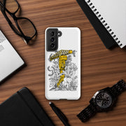 Coque solide pour Samsung® La Grue Jaune Jungle