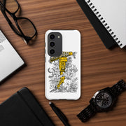 Coque solide pour Samsung® La Grue Jaune Jungle