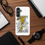 Coque solide pour Samsung® La Grue Jaune Jungle