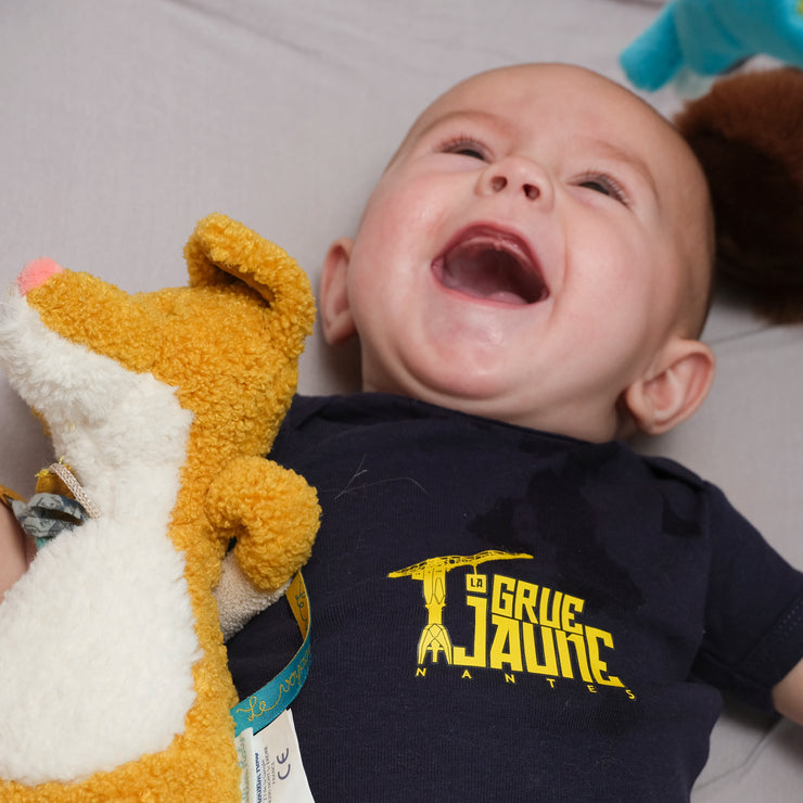 Body Bébé, le mini grutier de la Grue Jaune - La Grue Jaune